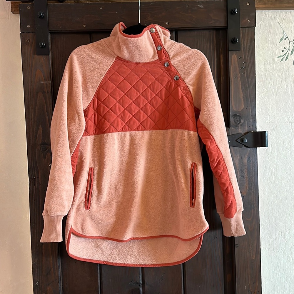 Cozy Vanilla Bay Two Tone Sweatshirt